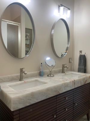 Popular Stone Materials for Bathroom Countertops